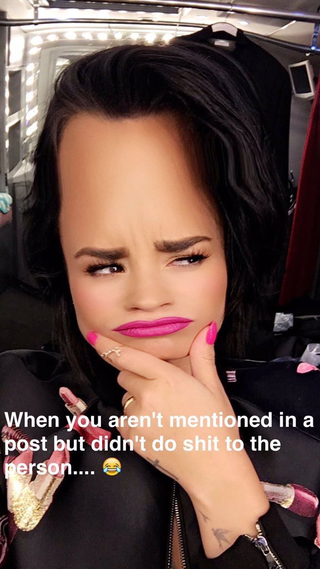 Illustration for article titled Yes, Nicki Minaj Is Feuding With Demi Lovato. No, Demi Lovato Doesn't Care